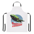 Thunderbirds-themed apron featuring the iconic Thunderbird 2 spacecraft from the classic 1960s sci-fi TV show