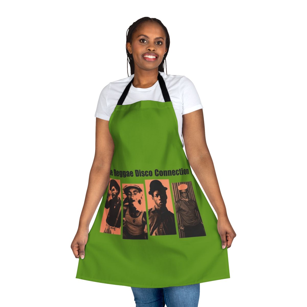 Classic vintage style apron with clean lines and timeless design