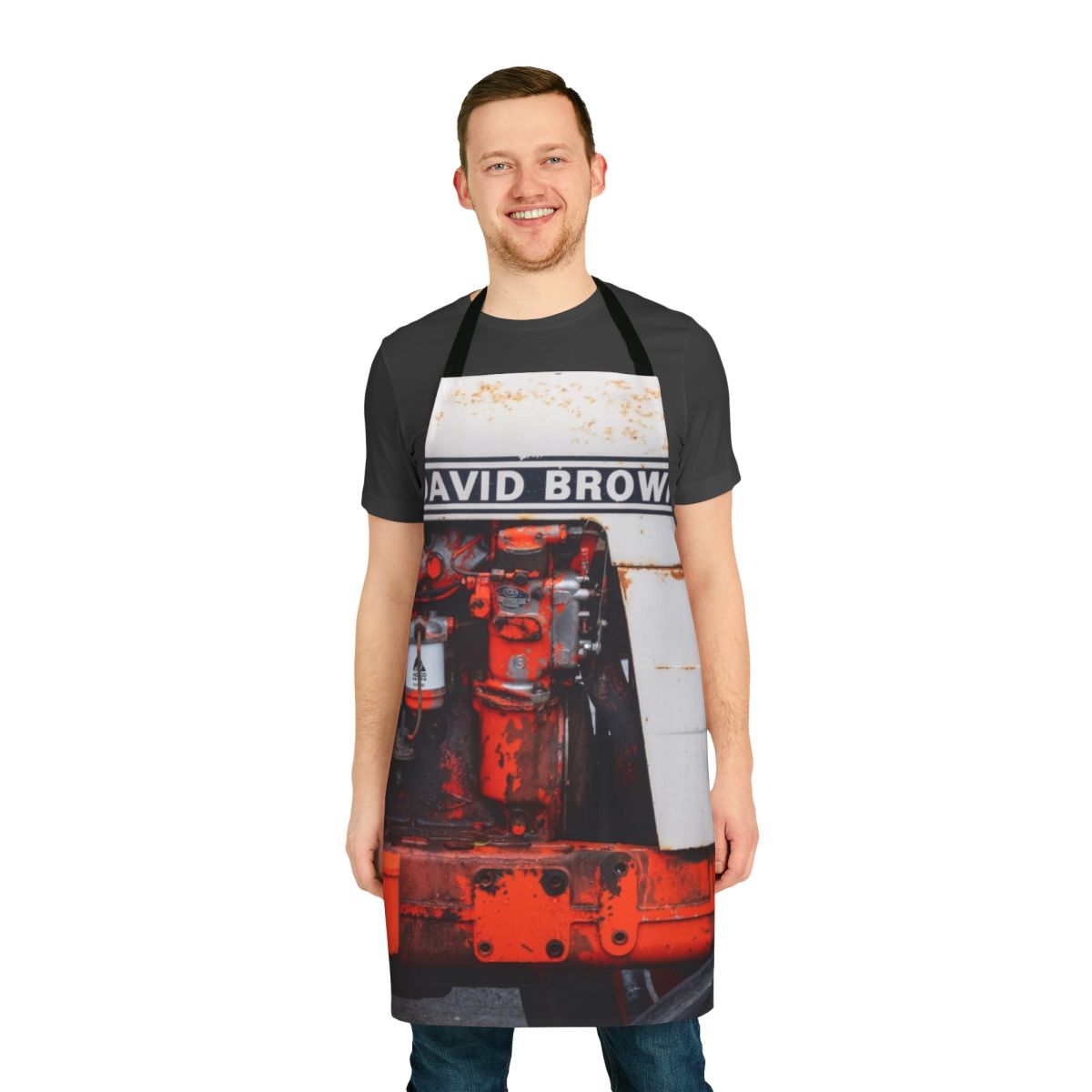 Vintage David Brown 885 tractor apron, a durable and practical accessory for classic tractor enthusiasts.
