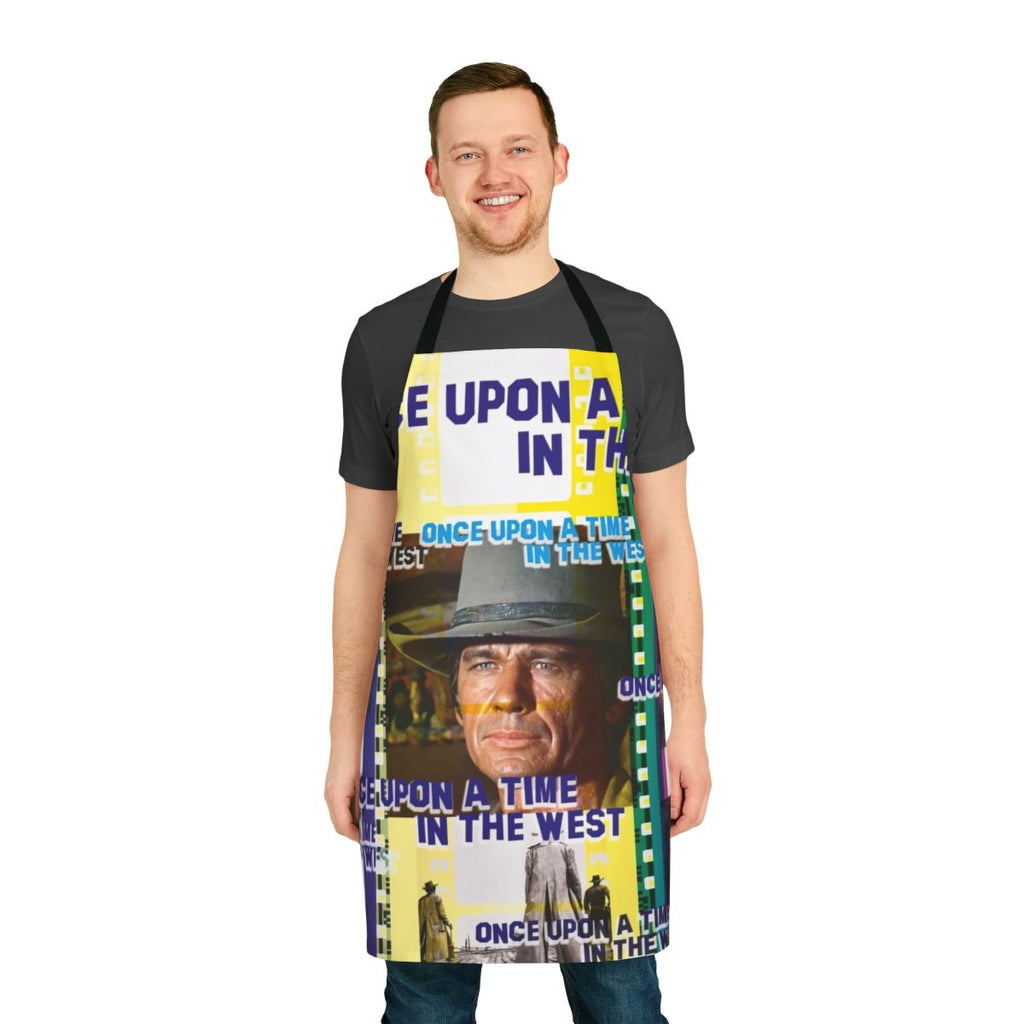 Retro apron inspired by the classic western film "Once Upon a Time in the West"