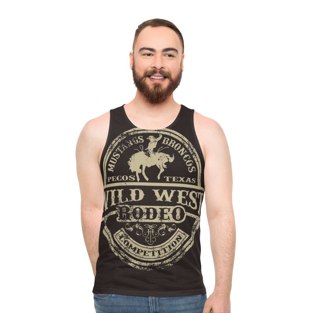 Classic Wild West Unisex Cowboy Ranch Rodeo Tank Top