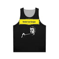 Unisex tank top featuring classical music icons