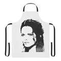 Claudia Cardinale Inspired Cooking Apron with Classic Movie Motif