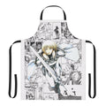 Claymore-inspired Clare apron featuring characters from the popular anime and manga series