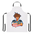 A simple and clean-inspired apron featuring characters and imagery from the Kingdom Hearts video game series.