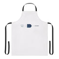 Colorful and humorous engineering-themed apron featuring a logic gate design