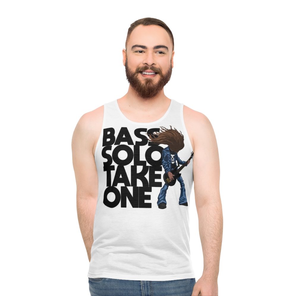Cliff Burton Metallica bass guitar tank top