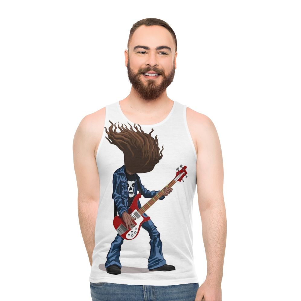 Cliff Burton Thrash Metal Unisex Tank Top