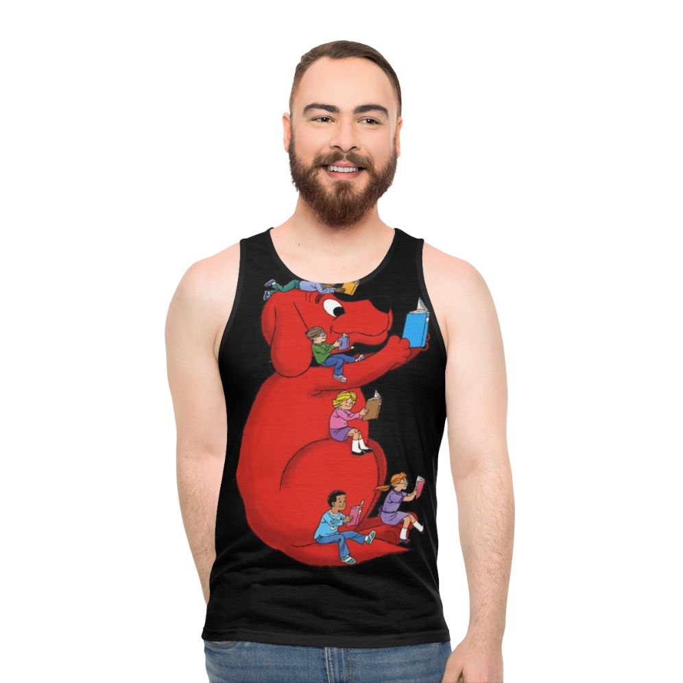 Clifford the Big Red Dog Unisex Tank Top