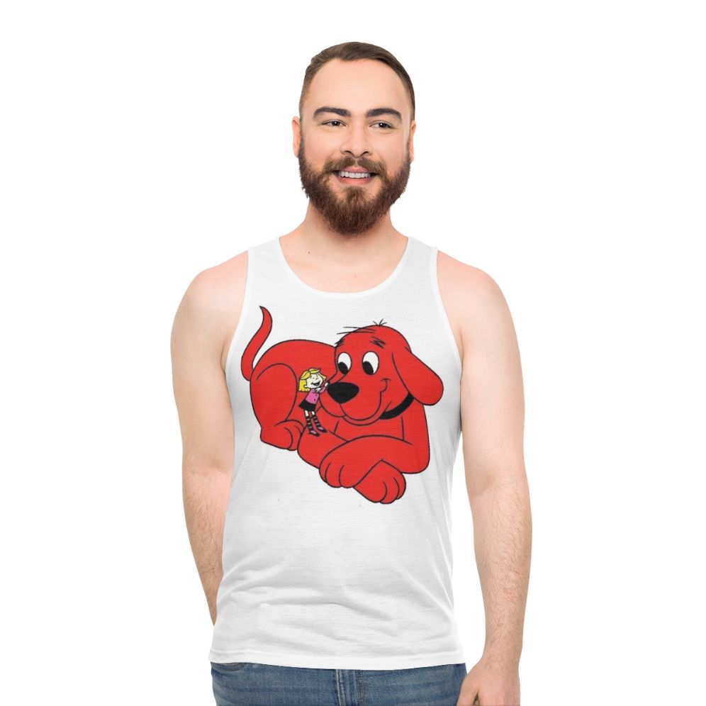 Clifford the Big Red Dog and Emily Elizabeth Unisex Tank Top