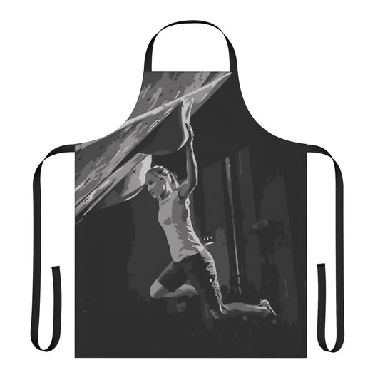 Janja Garnbret Painting Inspired Climbing Apron