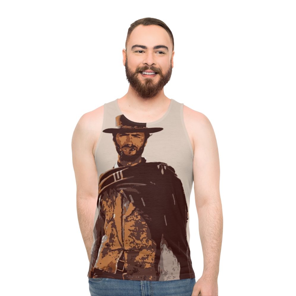 Clint Eastwood Unisex Spaghetti Western Cowboy Tank Top