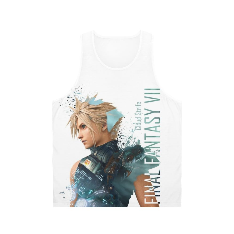 Cloud Strife Final Fantasy 7 Unisex Gaming Tank Top