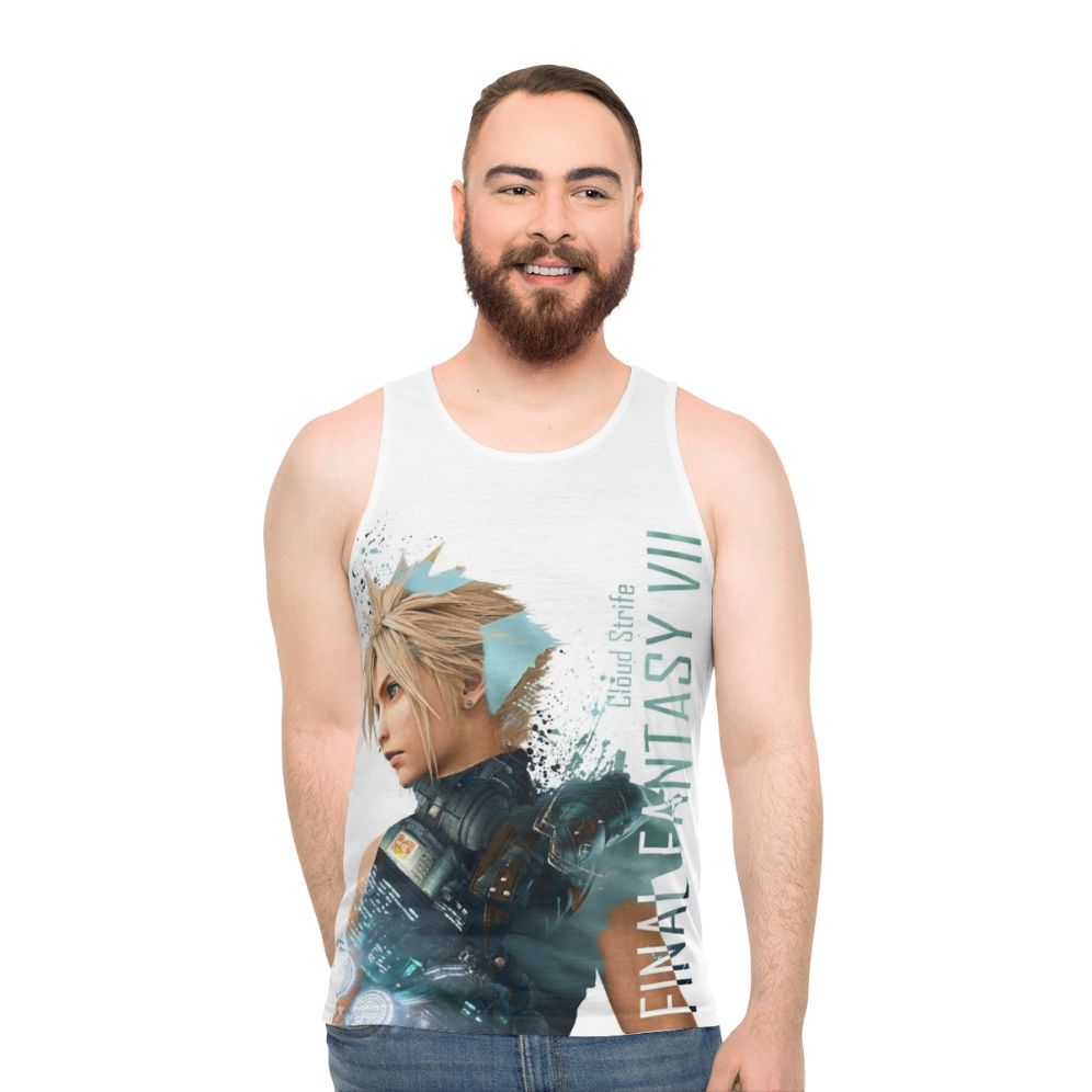 Cloud Strife Final Fantasy 7 Unisex Gaming Tank Top