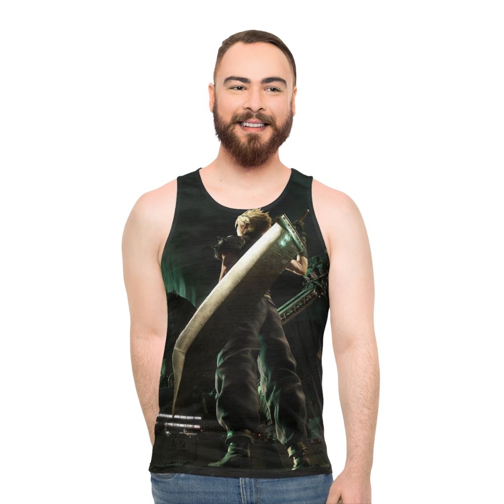 Cloud Strife vs. Shinra Unisex Tank Top - Final Fantasy VII Remake
