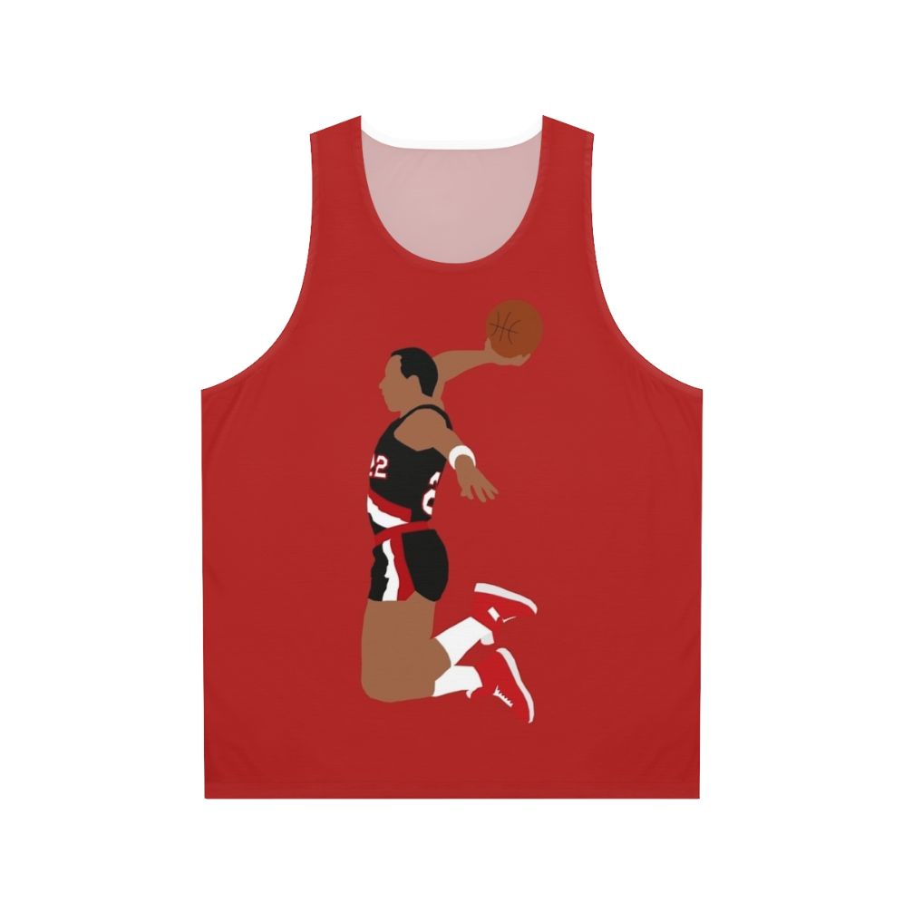Clyde Drexler Dunk Unisex Basketball Tank Top
