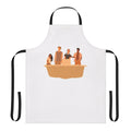 Coastal-themed Pouge style apron featuring design elements from the popular TV series Outer Banks