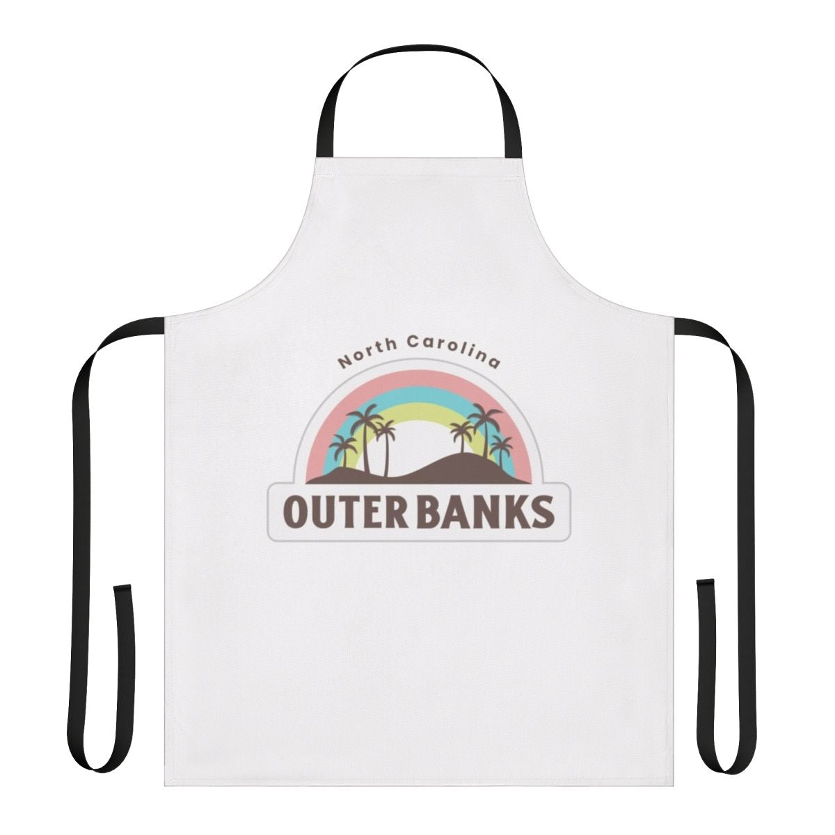 Outer Banks North Carolina Apron with Pogue Life Design