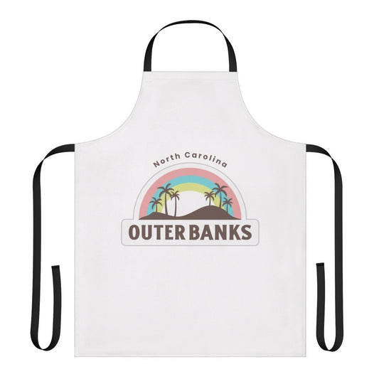 Outer Banks North Carolina Apron with Pogue Life Design