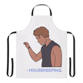 "Coastal-themed apron featuring Outer Banks Netflix show inspired design"