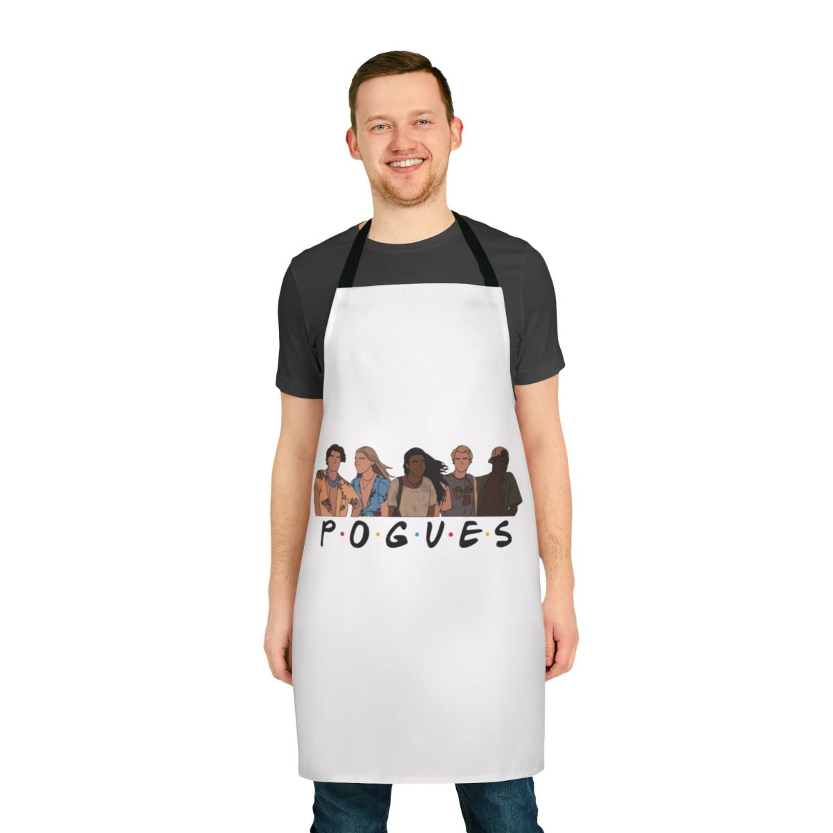 "Outer Banks Pogue Life Themed Apron - High-Quality Coastal Lifestyle Accessory"