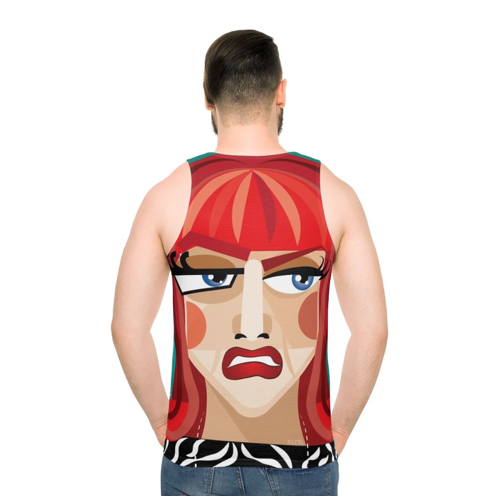 Coco Abstract Unisex Tank Top