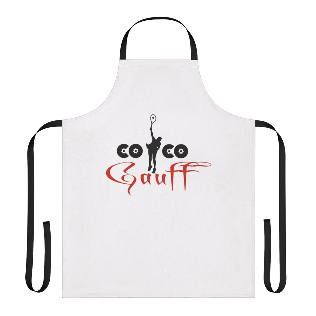Coco Gauff tennis player inspired kitchen apron