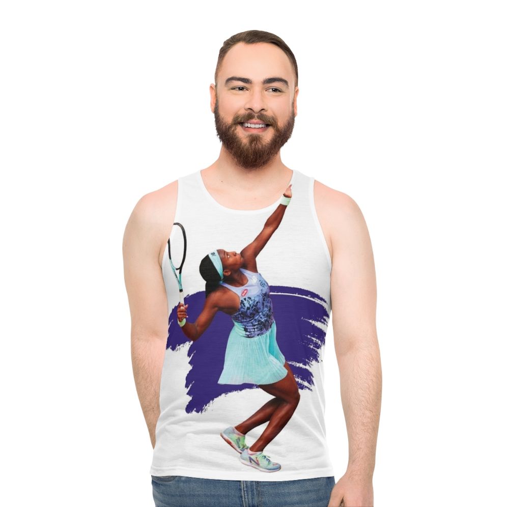 Coco Gauff Tennis Unisex Tank Top