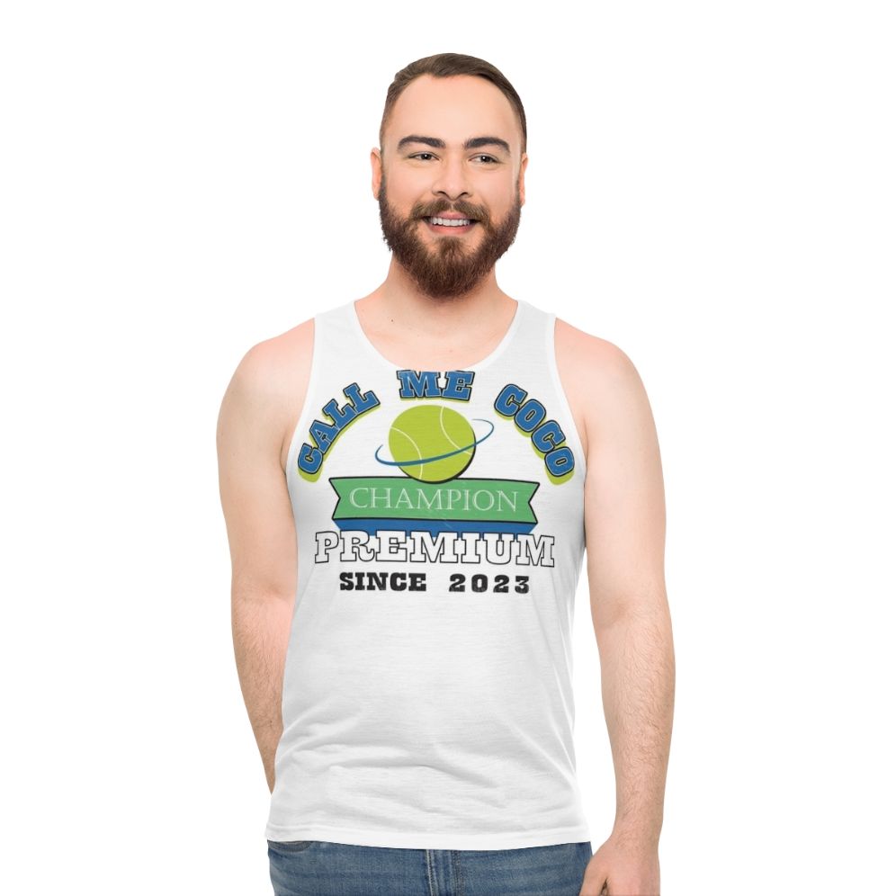 Coco Gauff Unisex Tennis Tank Top