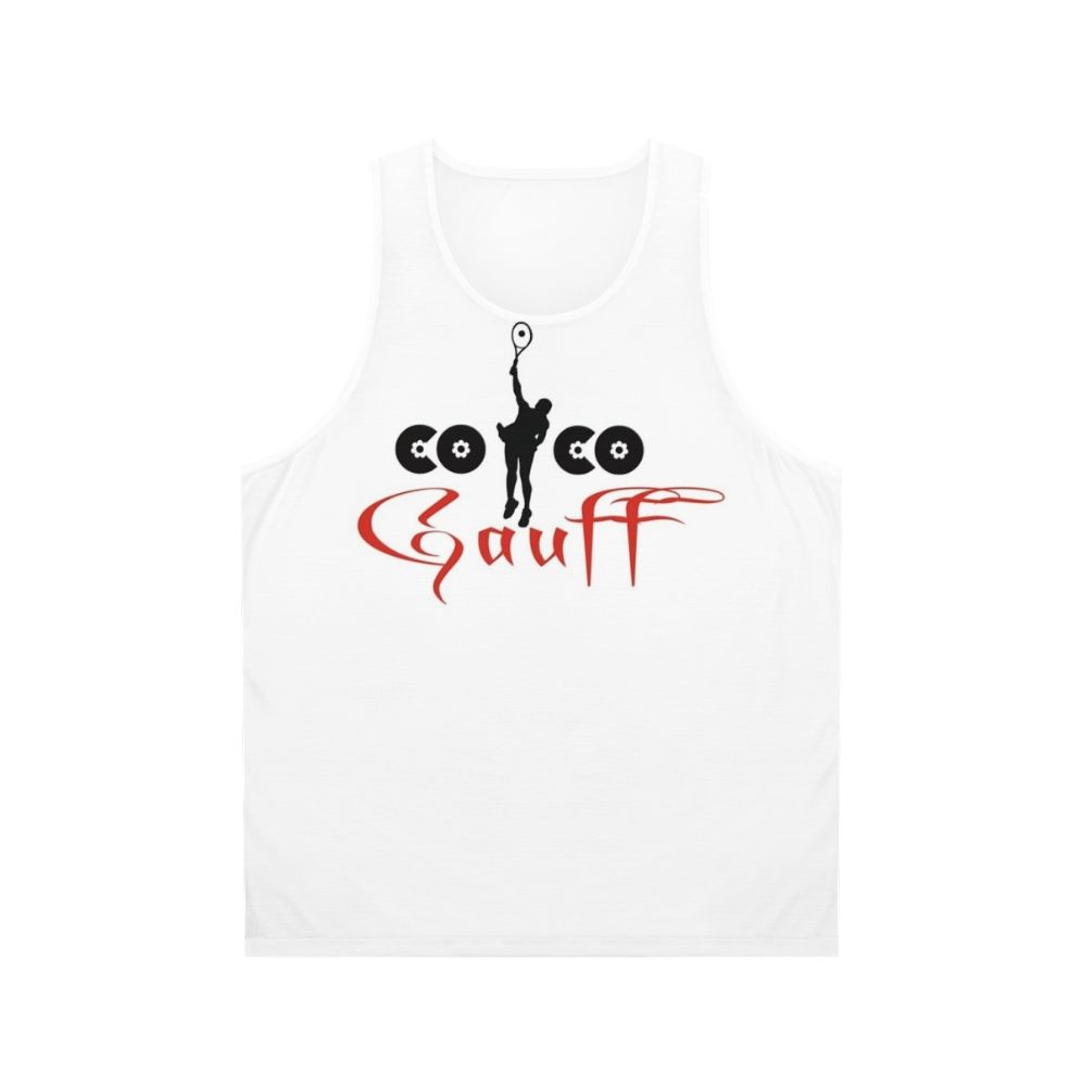 Coco Gauff Unisex Tennis Tank Top