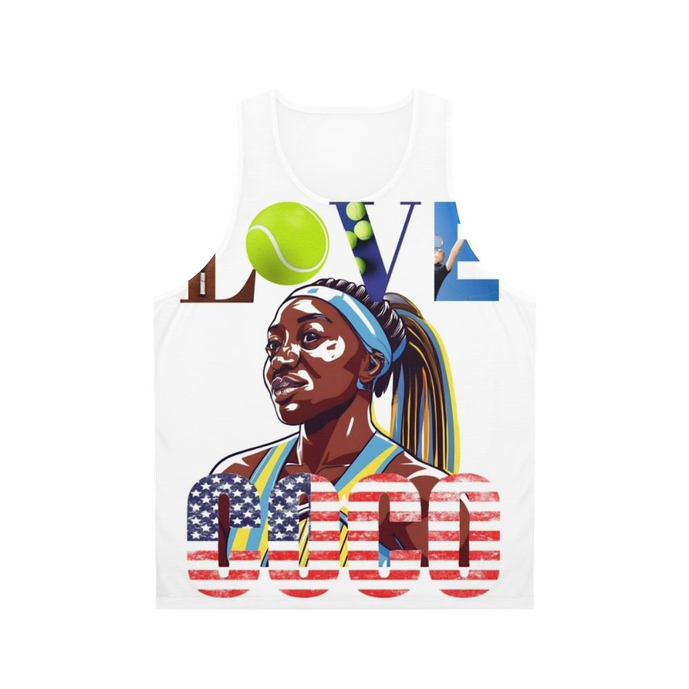 Coco Gauff Unisex Tank Top