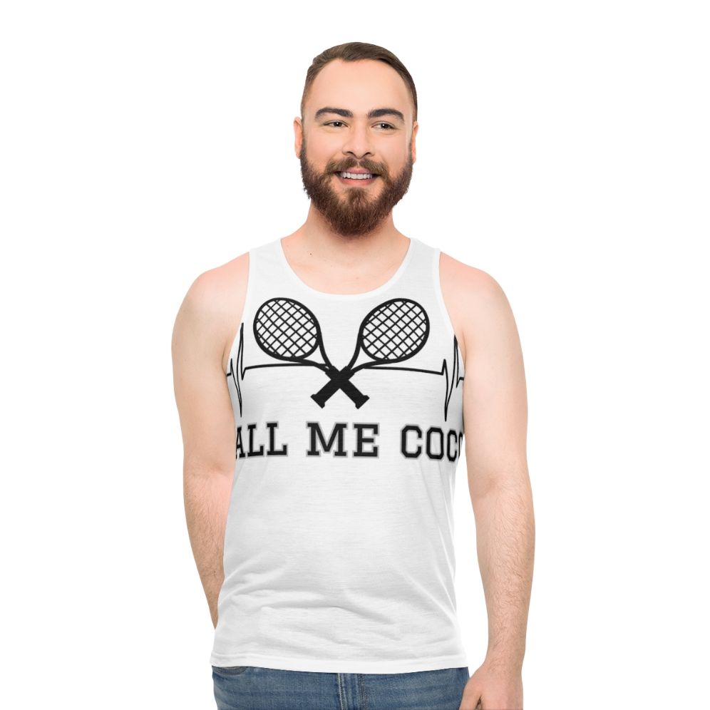 Coco Gauff Unisex Tennis Champion Tank Top