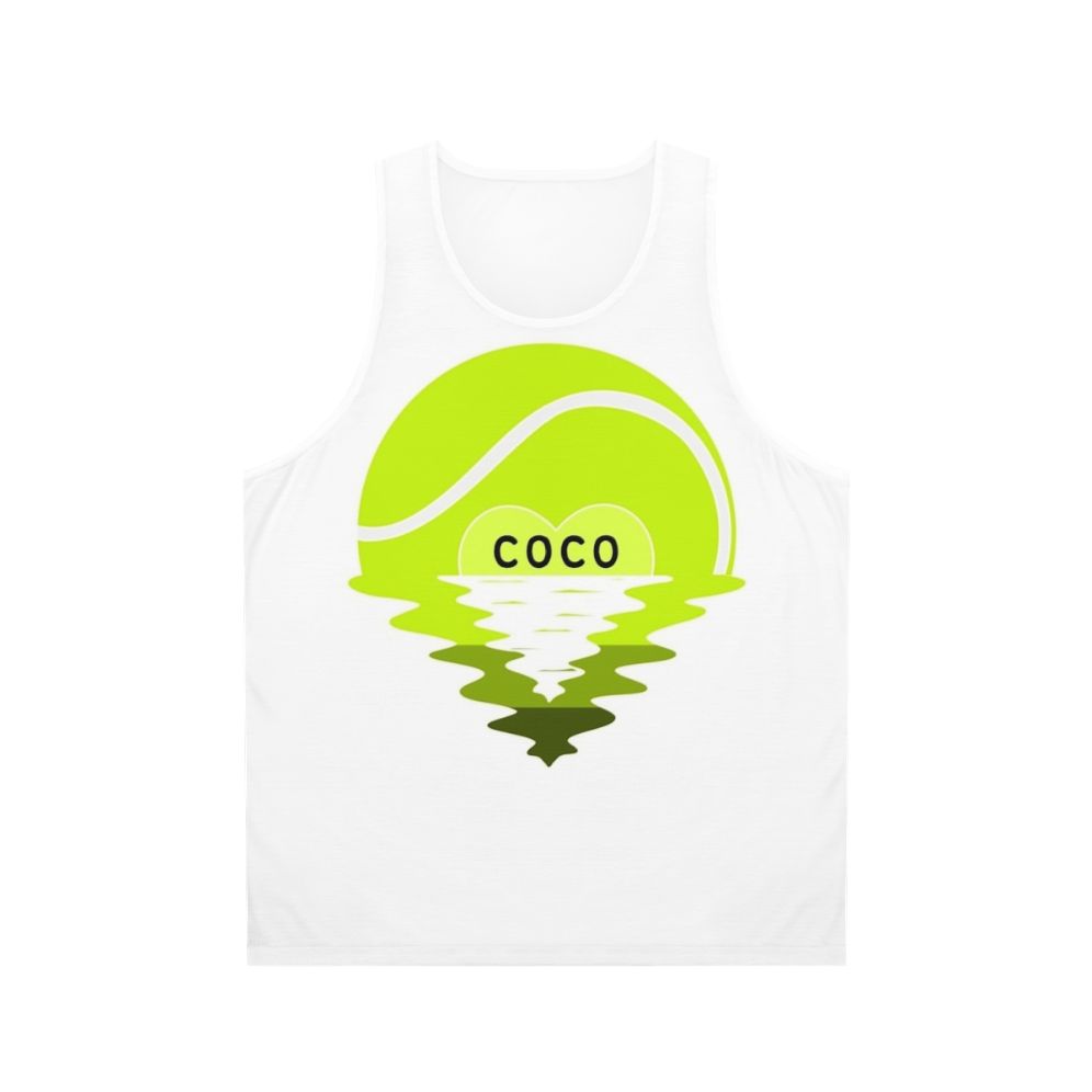 Coco Gauff Unisex Tennis Tank Top