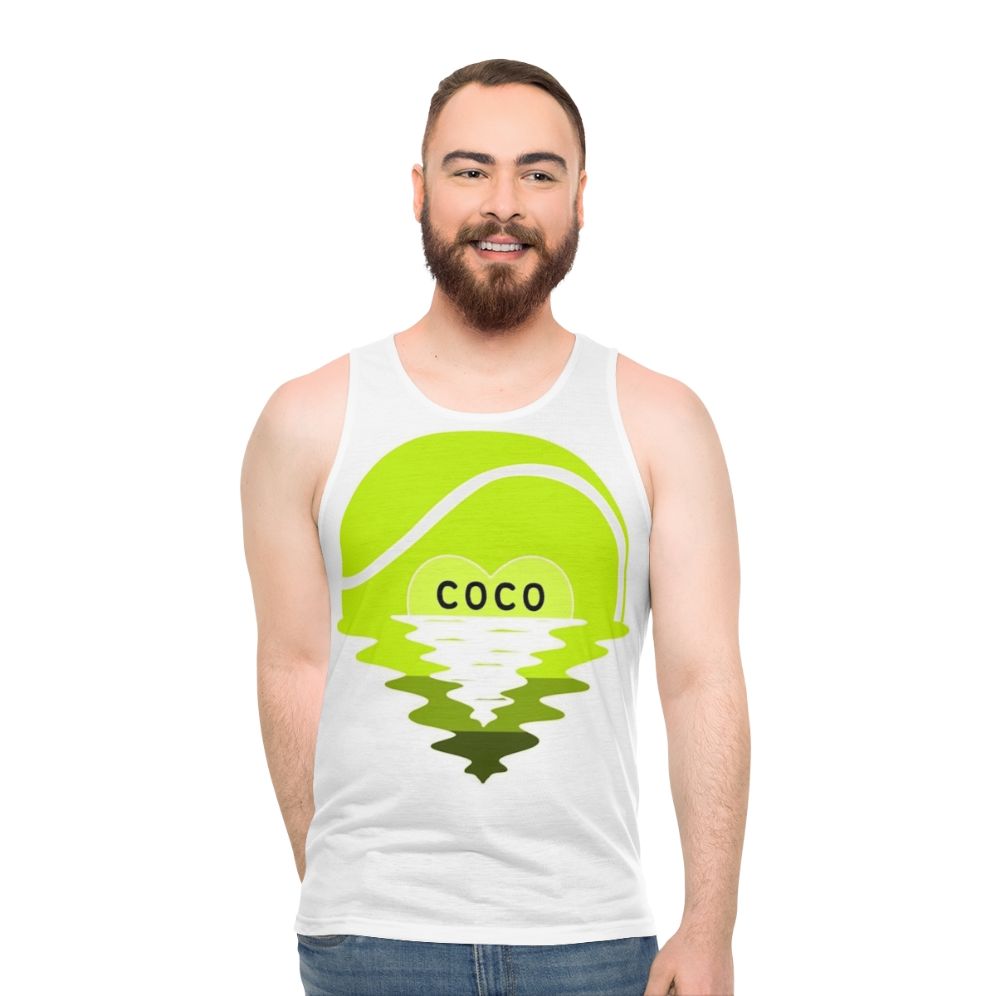 Coco Gauff Unisex Tennis Tank Top