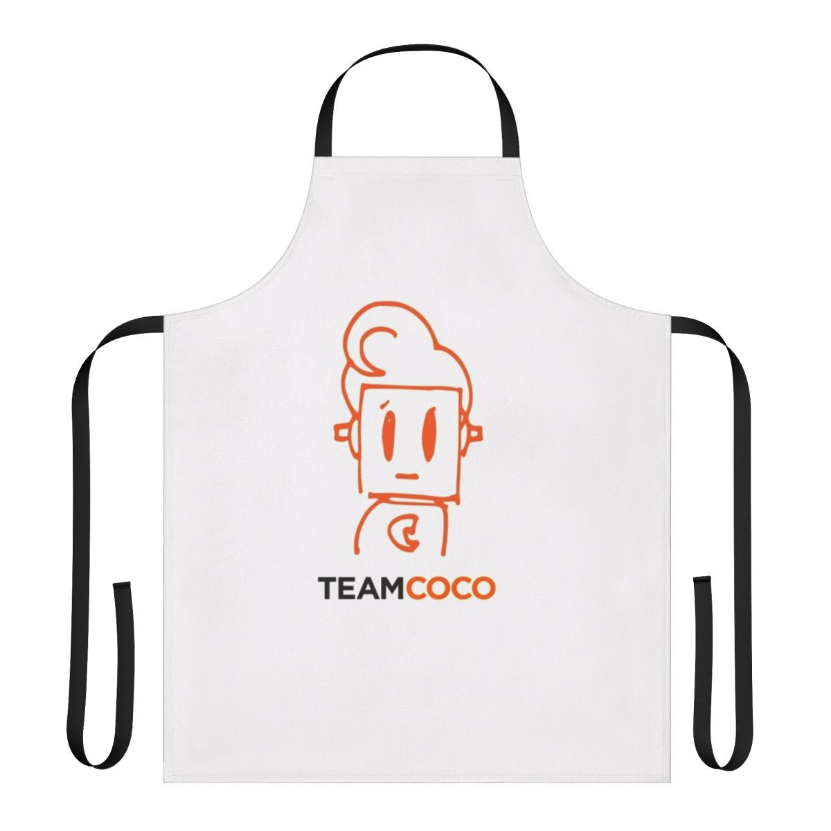 Coco-Inspired Robot Doodle Apron - Humorous Cooking Accessory