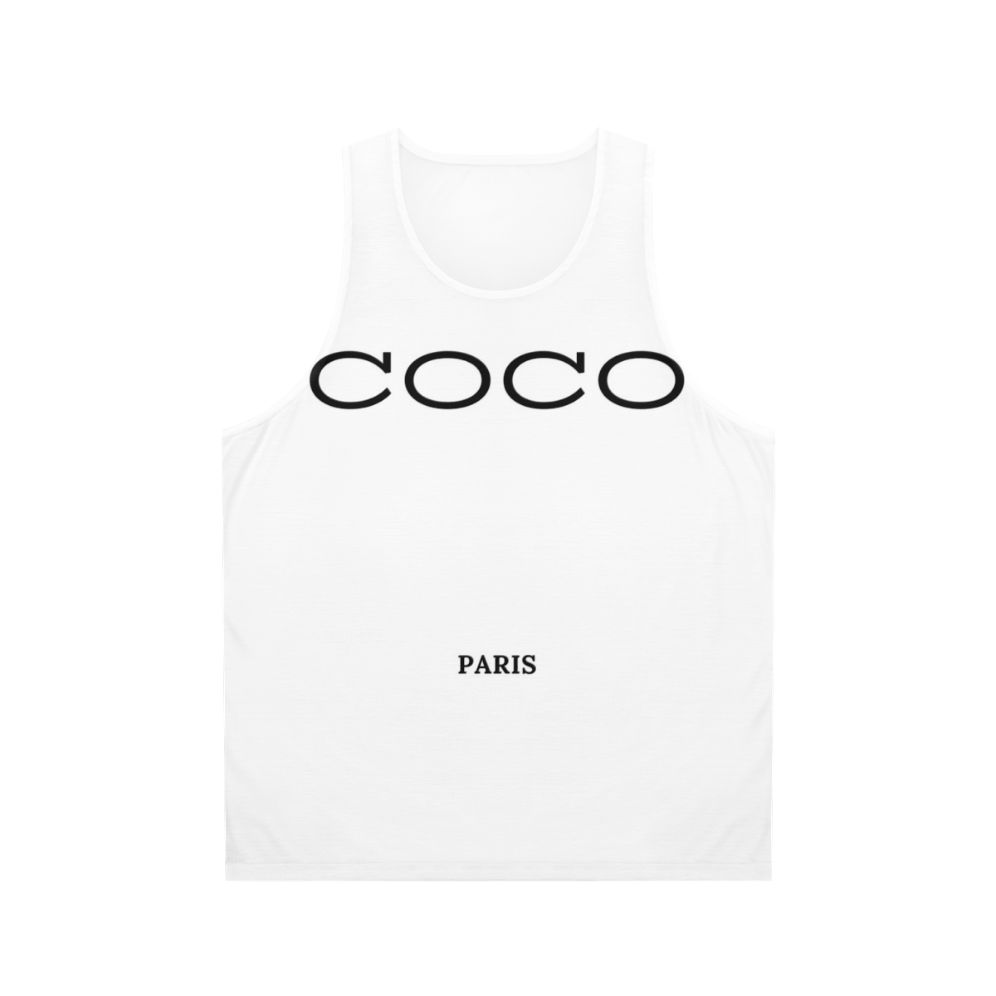 Coco Paris Unisex Tank Top