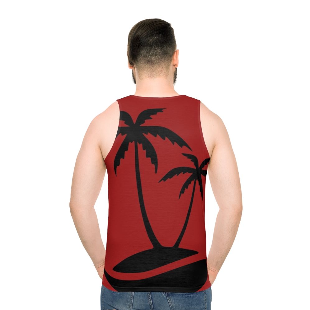 Coconut tree unisex summer tank top