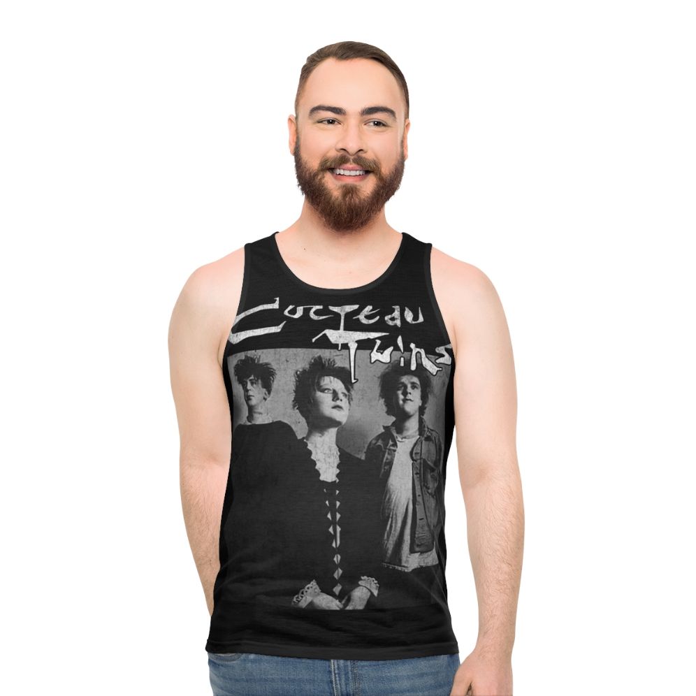 Cocteau Twins inspired dream pop unisex tank top