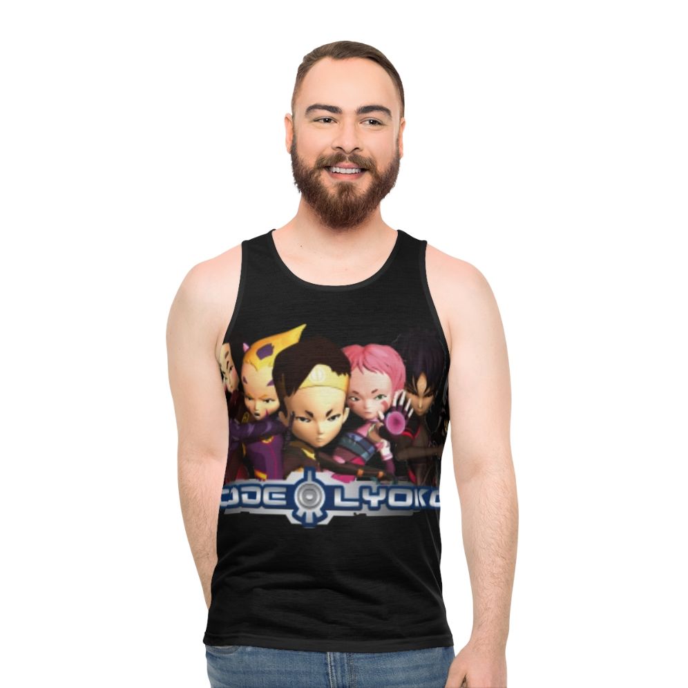 Code Lyoko Unisex Tank Top