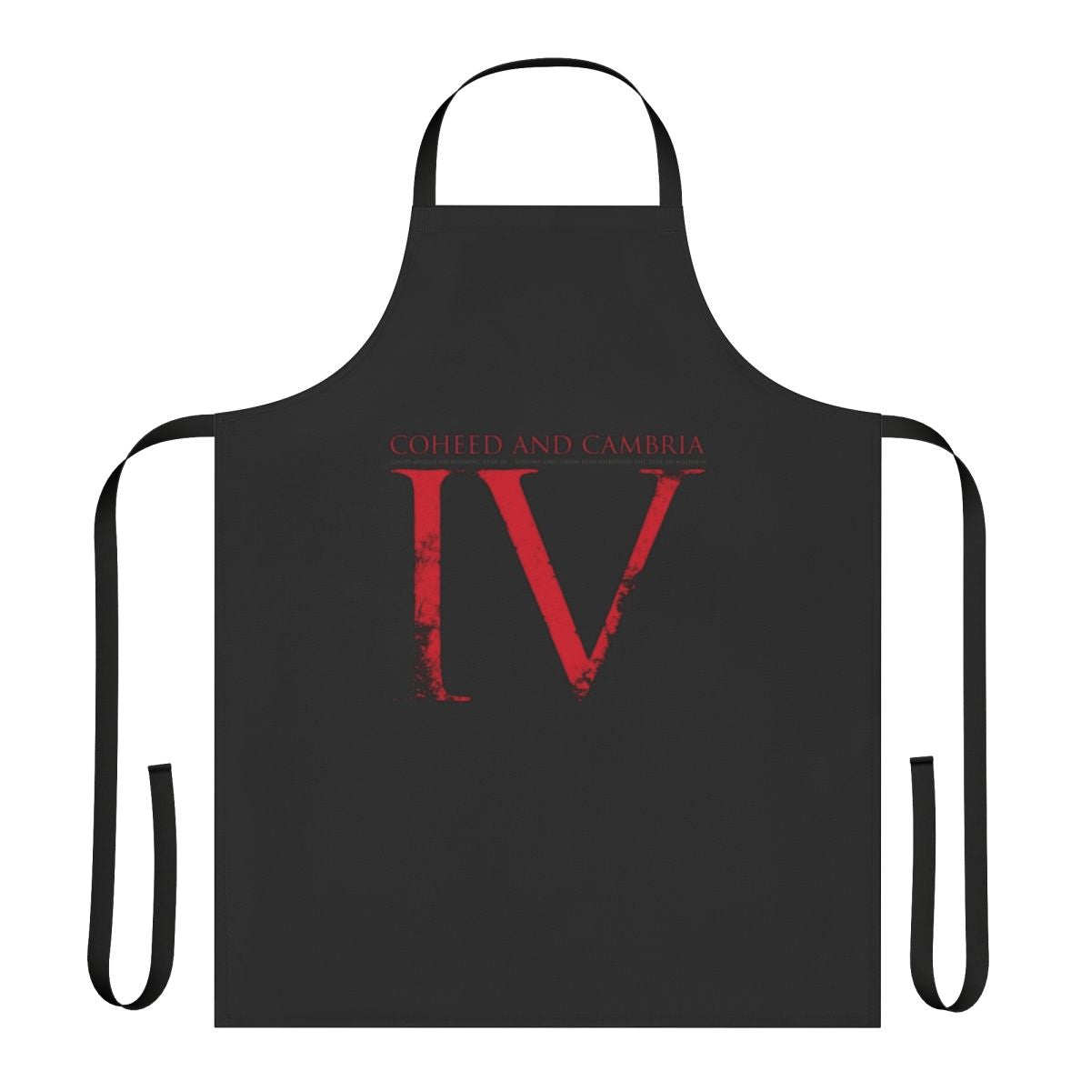 Coheed and Cambria Inspired Apron with Band Logo