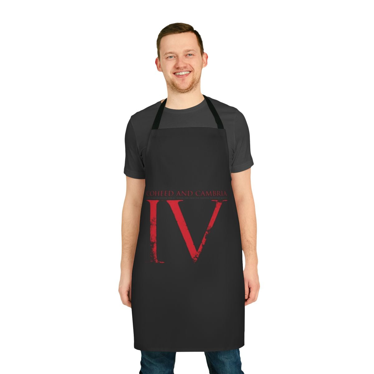 Coheed and Cambria Inspired Apron with Band Logo