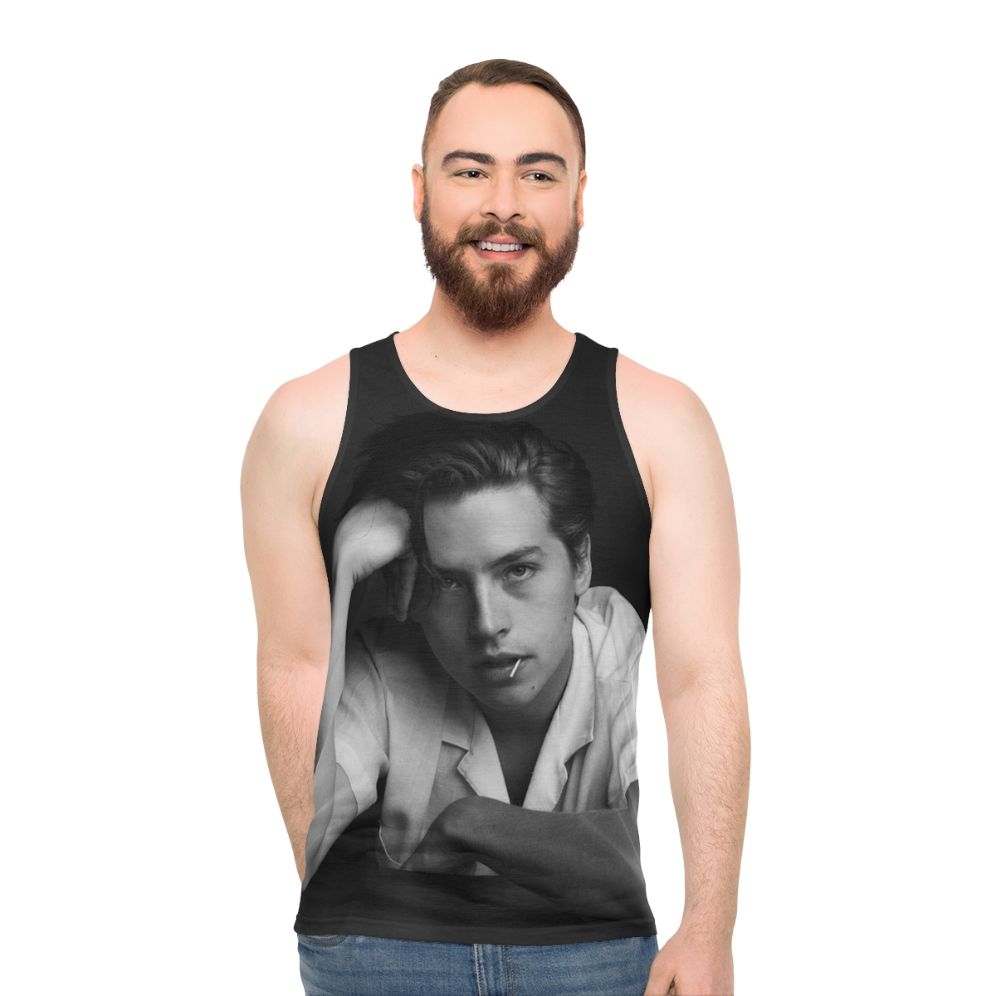 Cole Sprouse Riverdale Themed Unisex Tank Top