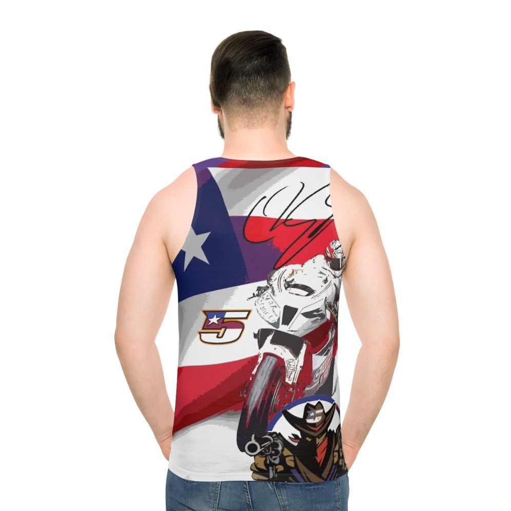 Colin Edwards MotoGP Legend Unisex Tank Top