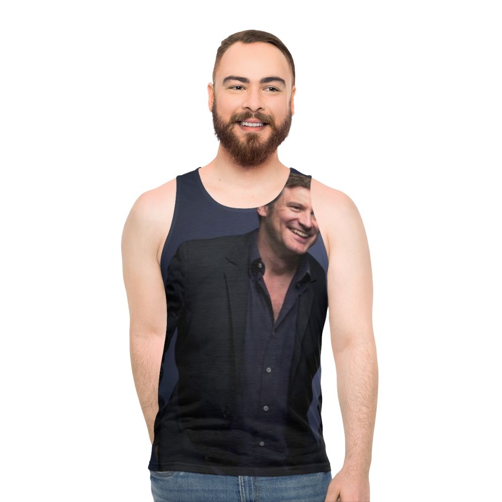 Colin Firth Unisex Tank Top