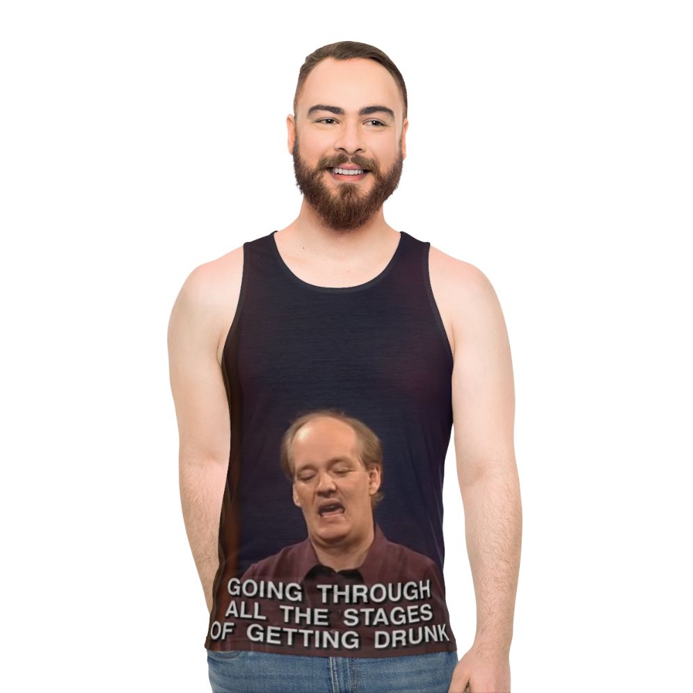 Colin Mochrie Drunk Unisex Tank Top