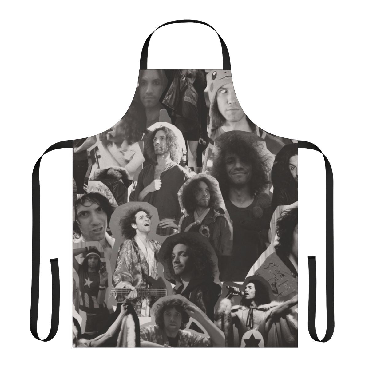 Collage-style apron featuring imagery of Danny Avidan from Game Grumps and Ninja Sex Party