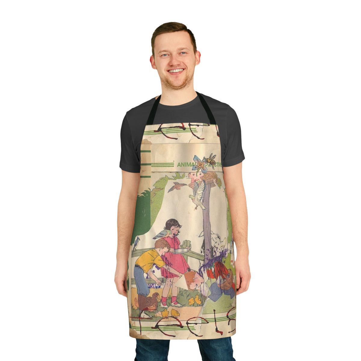 Feels Apron with Collectible Animal Design