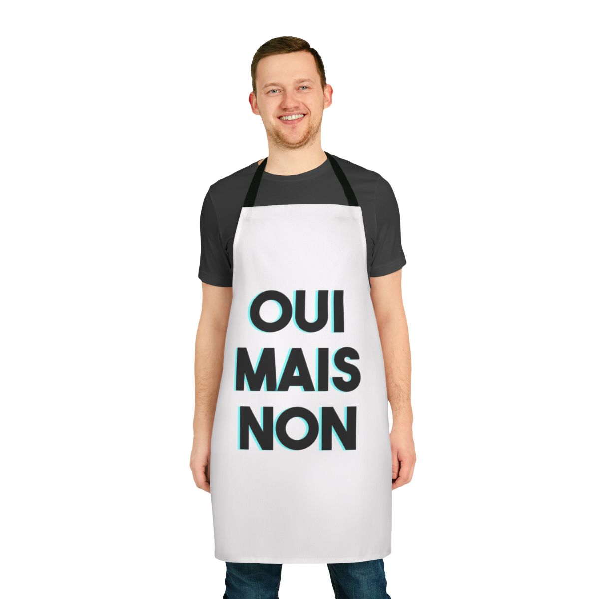 Colloquial French Expressions Apron with Stylish Design
