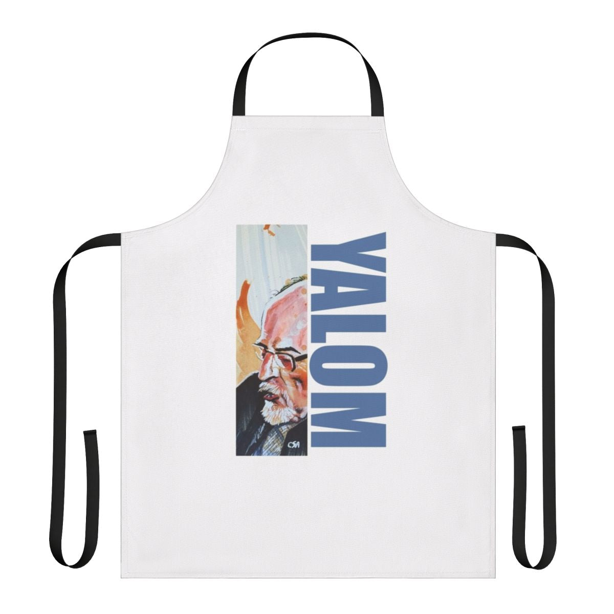 Vibrant apron featuring colorful balloons, inspired by the Pixar movie "Up"
