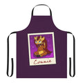 Colorful apron featuring the Hormone Monster character from the Netflix series Big Mouth